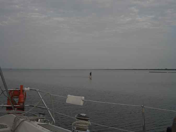 Darsser Ort Einfahrt Einweiser