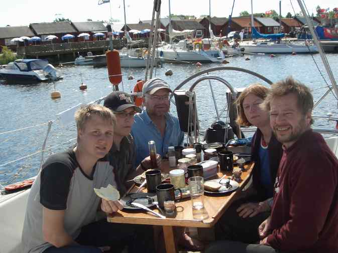 Fruehstueck in Byxelkrok