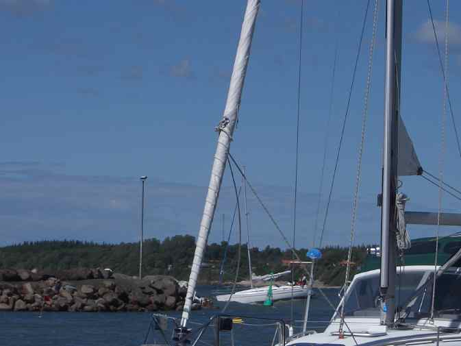 Hafenausfahrt Roenne