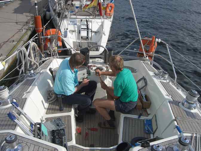 Sie Reparatur geht los